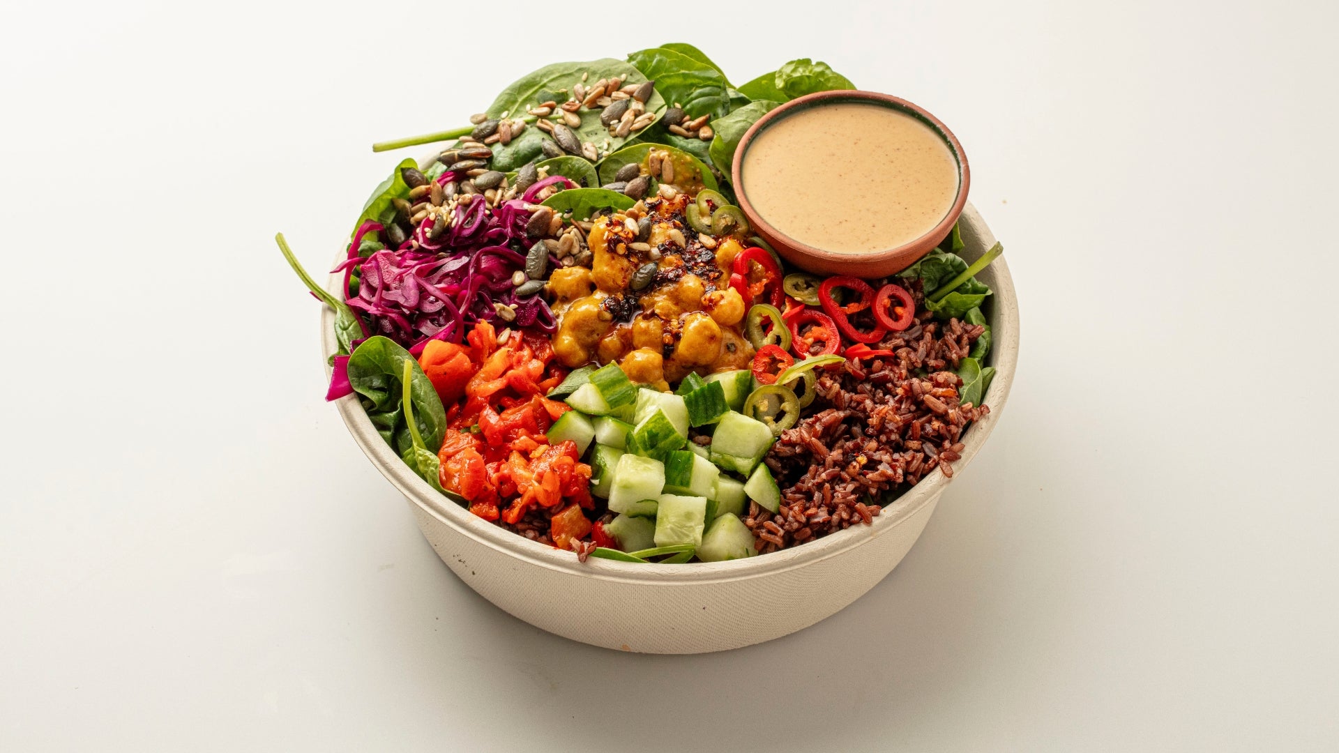 Burrata Salad Sweetgreen Green Goddess Dressing Miso Roasted